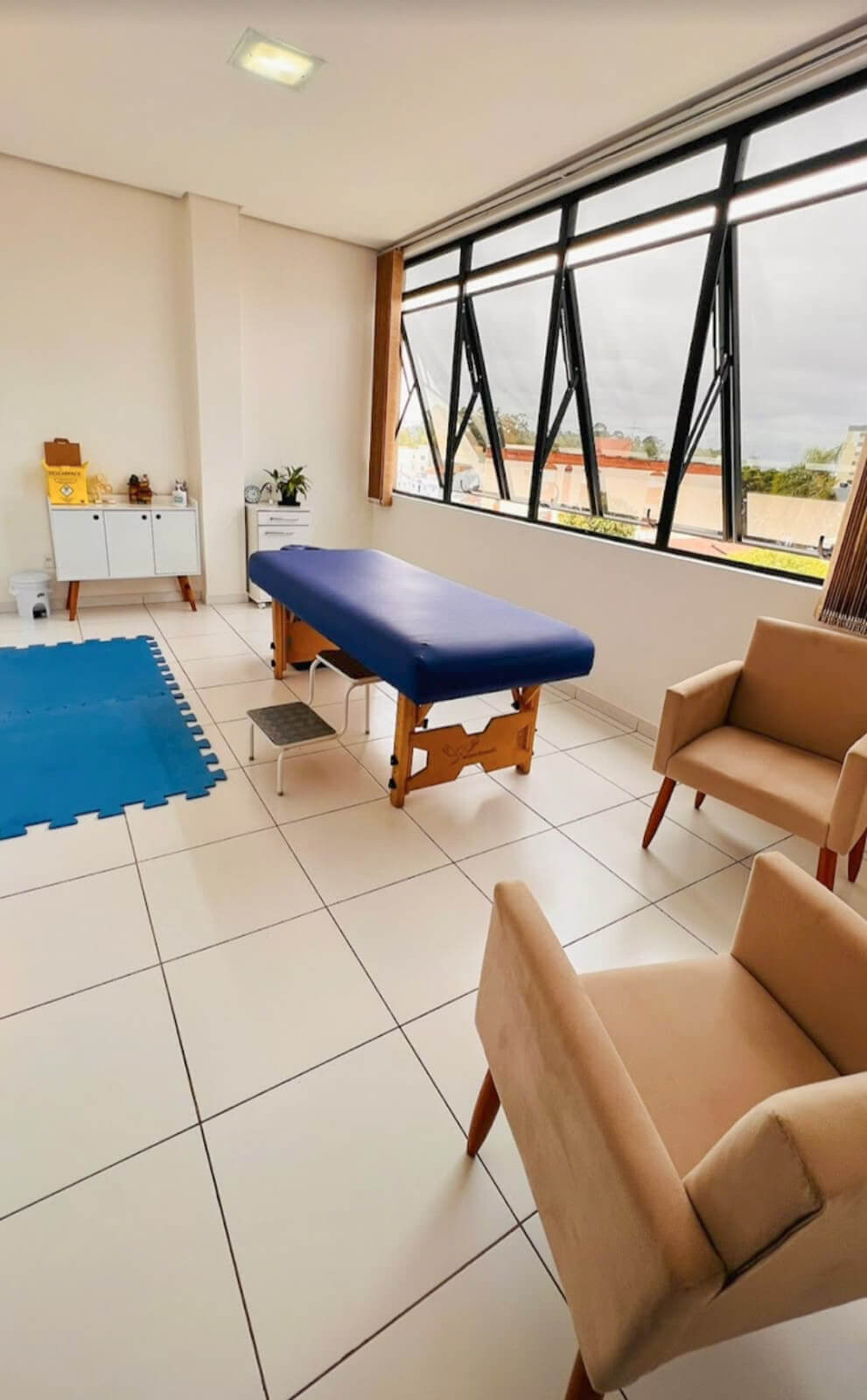 Outra sala de atendimento da Clínica Jung